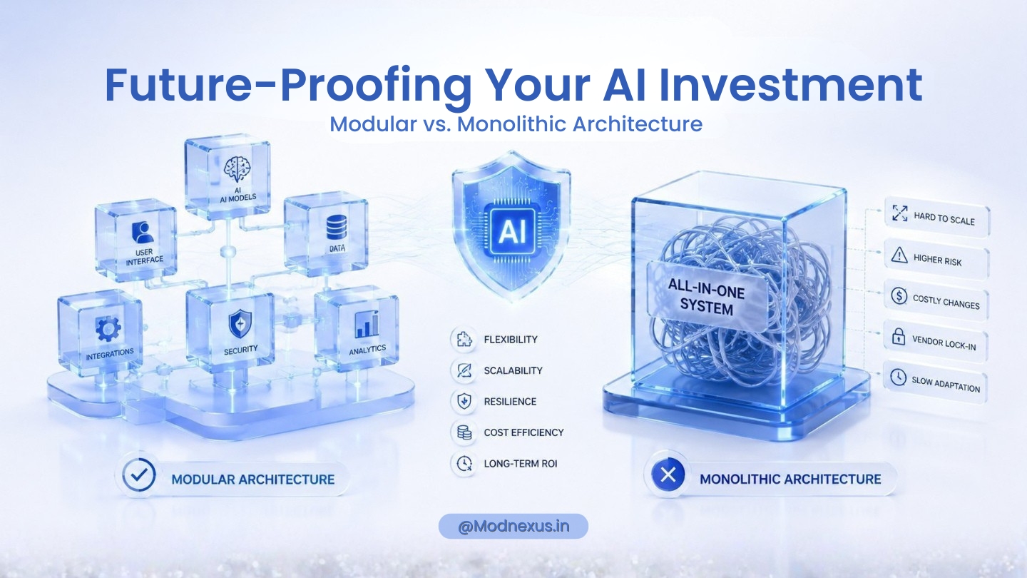 Future-Proofing Your AI Investment: Modular vs. Monolithic Architecture